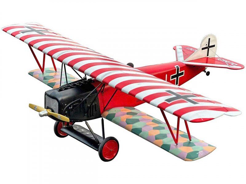 Fokker D7 DVII Dreidecker red - 1730mm