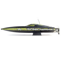 Sonicwake 36 V3 Self-Righting V-Hull Boat RTR Black