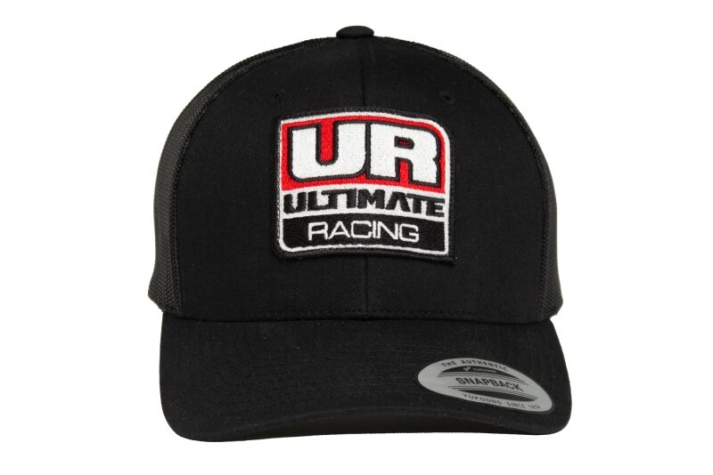 Ultimate Racing - ULTIMATE ORIGINAL SNAPBACK RETRO TRUCKER CAP BLACK (MX-UR9052)