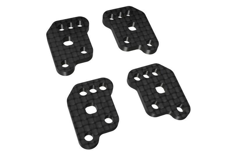 SWORKz Performance Carbon Rear Wheel Hub Easy Handling Adjustment Plates (4pcs) (SWC348020SP)