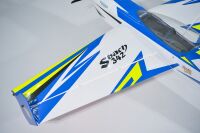 Sbach 342 blau/gelb ARF Carbon V2 67" - 1700mm