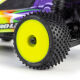 Pro-Line Racing 1/24 Wedge Front and Prism Rear Carpet Tires Mounted 7mm Yellow (4): Losi Micro-B (PRO1035512)
