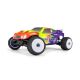 Pro-Line Racing 1/28 Prism Front/Rear Carpet Tires Mounted 7mm White (4): Losi Micro-T (PRO1035613)