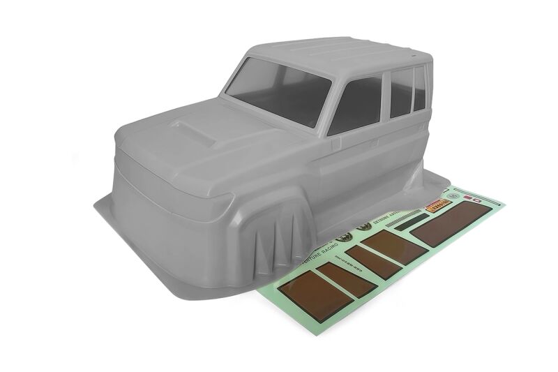 RGT - Land Commander PC Body + Sticker, Grey (RGT-R87024-1)