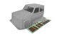 RGT - Land Commander PC Body + Sticker, Grey (RGT-R87024-1)