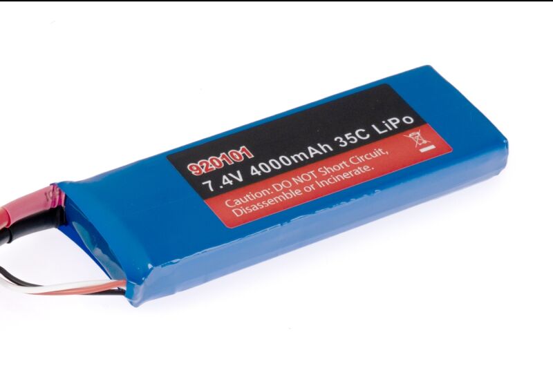 Pelikan - 7,4 V 4000 mAh 35C LiPo-Akku mit XT-60-Stecker (4ST830119)