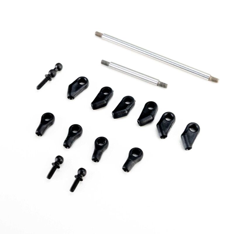 Axial Steering Links Steel Wide: SCX30 (AXI-4264)