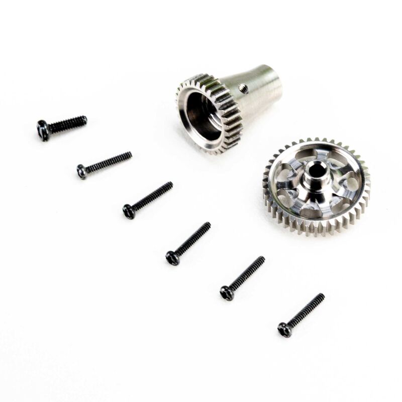 Axial Transmission Gear Set Titanium: SCX30 (AXI-4269)