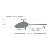 Blade InFusion 210 BNF Basic with AS3X & SAFE