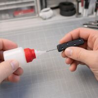 CA Glue Tip Cleaner with replaceable steel wire