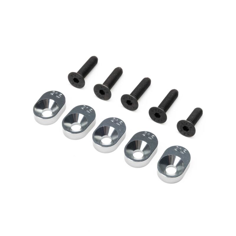 Losi Engine Mount Insert and Screws 21.5/67 (5): 5IVE-TG 3.0 (LOS-4161)