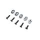 Losi Engine Mount Insert and Screws 18.5/67 (5): 5IVE-TG 3.0 (LOS-4166)