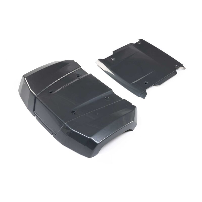 Losi Body Panel Hood and Roof Gun Metal Grey: 5IVE-T 3.0 (LOS-4347)