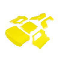 Losi Body Set Complete Florescent Yellow: 5IVE-T 3.0...