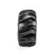 Pro-Line Racing 1/16 Dumont Front/Rear Paddle Tires Mounted 12mm Yellow Split Six (2): ARRMA MINI KRATON (PRO1031212)