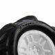 Pro-Line Racing 1/16 Dumont Front/Rear Paddle Tires Mounted 12mm White Split Six (2): ARRMA MINI KRATON (PRO1031213)