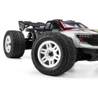 Pro-Line Racing 1/16 Menace Front/Rear Street Tires Mounted 12mm White Split Six (2): ARRMA MINI KRATON (PRO1034513)