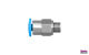 Festo Vertrieb GmbH & Co. KG Festo Steckverschraubung QSM-M5-3 (153302)