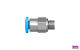 Festo Vertrieb GmbH & Co. KG Festo Steckverschraubung QSM-M5-4 (153304)
