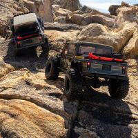 SCX10 III Motobilt Waypoint Jeep JT Gladiator 4X4 RTR Rock Crawler Green - 1:10