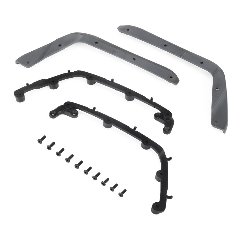 Axial Front Fenders Gray Jeep JT: SCX10 III MotoBilt (AXI-4691)