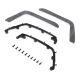 Axial Front Fenders Gray Jeep JT: SCX10 III MotoBilt (AXI-4691)