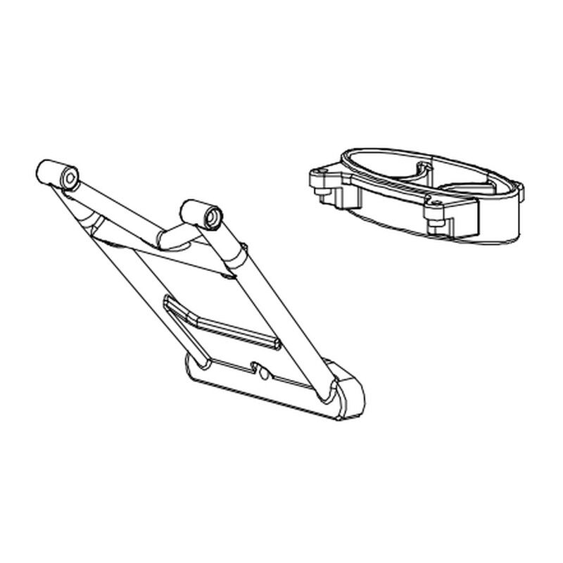 Robitronic - Stoßstange hinten Set (YK80104)