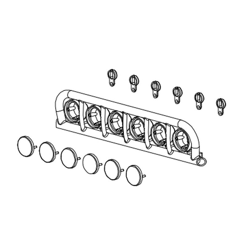 Robitronic - Dachlampenhalter-Set (YK80113)
