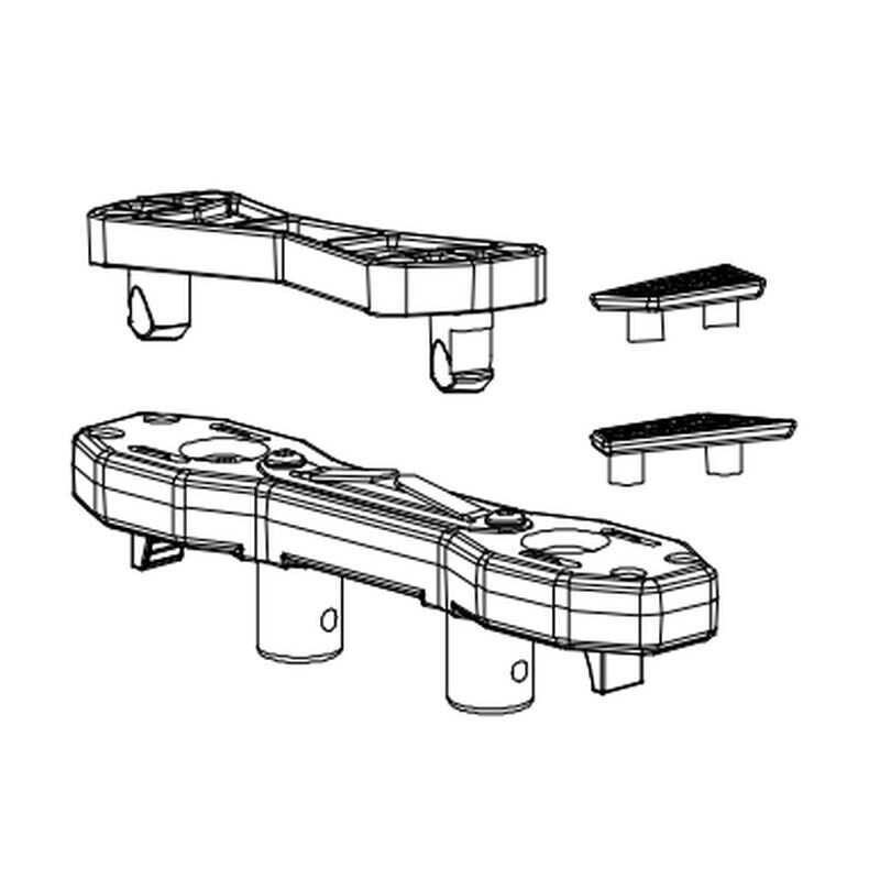 Robitronic - Karosseriehalter-Set (YK80106)