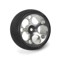 Spektrum Aluminum Wide Wheel Circle Gun Metal Gray...