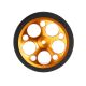 Spektrum Aluminum Wide Wheel Circle Orange (SPM-1072)