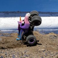 Losi 1/18 Mini LMT Sparkle Smash 2S 4X4 RTR Brushed Monster Truck (Battery & Charger Included) (LOS01026T5)