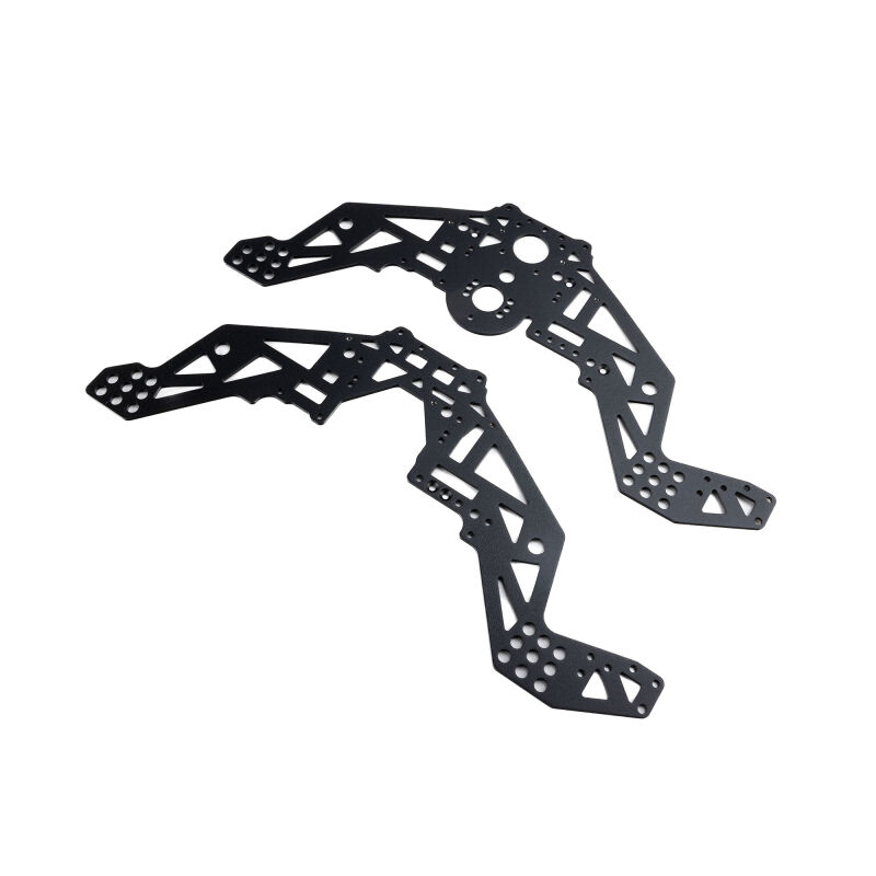 Losi Chassis Plate Set V3 Black: Mini LMT Sparkle Smash (LOS-4456)