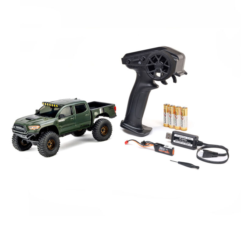 Axial 1/30 SCX30 Toyota Tacoma TRD Pro 4X4 RTR Brushed Rock Crawler (Battery & Charger Included) (AXI-3289)