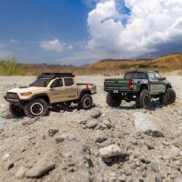 Axial 1/30 SCX30 Toyota Tacoma TRD Pro Extreme Off-Road 4X4 RTR Brushed Rock Crawler (Battery & Charger Included) Green (AXI-3289T1)