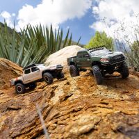 Axial 1/30 SCX30 Toyota Tacoma TRD Pro Overland Edition 4X4 RTR Brushed Rock Crawler (Battery & Charger Included) Tan (AXI-3289T2)