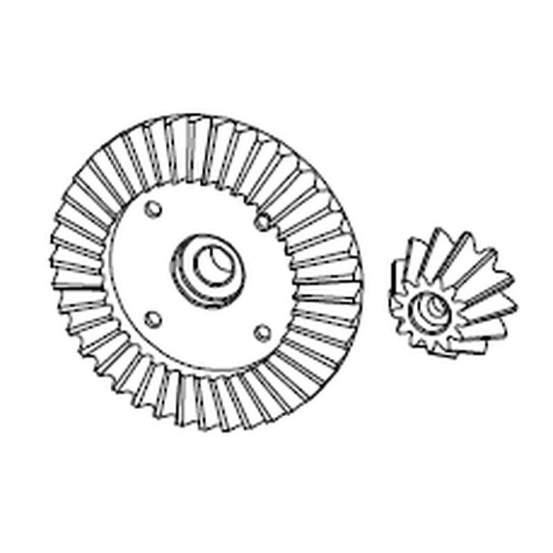 Robitronic - Hauptzahnrad (41T) & Ritzel (13T) Set (YK80034)