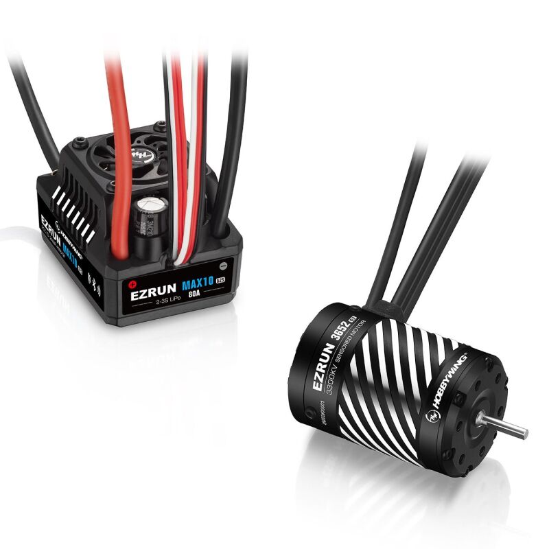 Robitronic - Ezrun MAX10 G2S 80A Combo mit 3652SD-3300kV-G3 (HW38010206)
