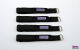 Hacker - Velcro strap rubberized 15x250mm (pack of 4)