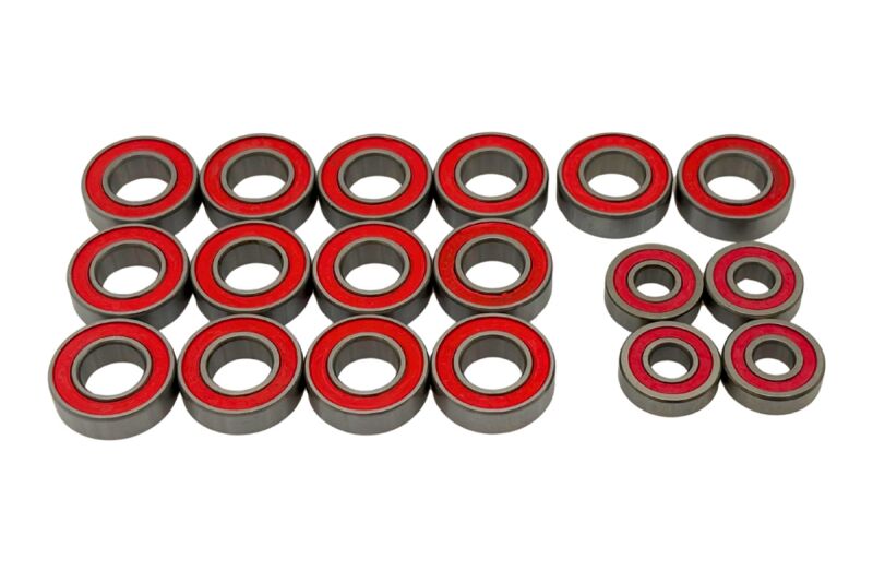 SWORKz - 1/8 Scale Ball Bearing Kit (Red Rubber Case)(18PC) (SW218038)