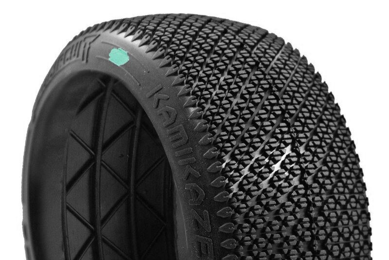 ProCircuit - KAMIKAZE V2 BUGGY K0 (CLAY ULTRA SOFT) tires, 2 Pcs (MX-PCR2005-K0)