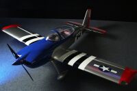 OMP - 77" RV8 ARF - silver/yellow 1,95m (OMPP014SY)