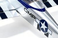 OMP - 77" RV8 ARF - silver/yellow 1,95m (OMPP014SY)