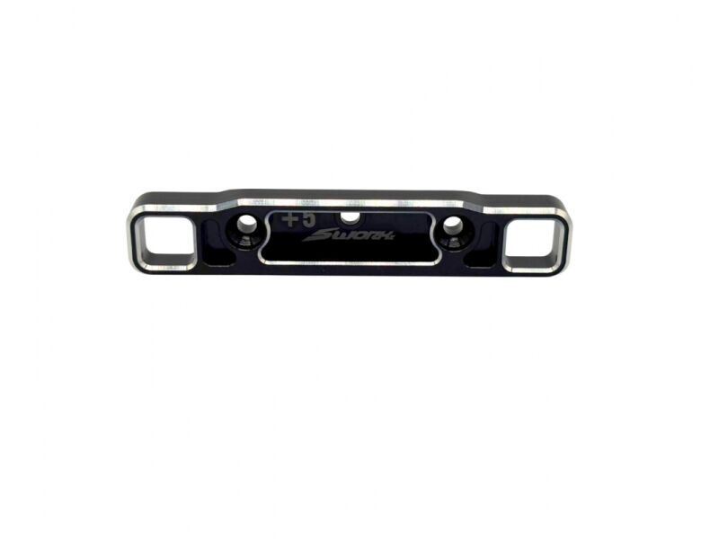 SWORKz S35-5 Series AL7075 Aluminum Rear Lower Fully Adjustable Toe-In Block (3.5 degree) (SW338139-35)