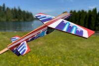 ExtremeFlight - Stick-Flugzeug – Extra 300 Blau...