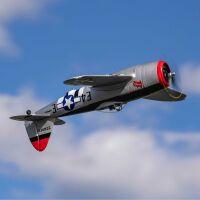 Micro P-47 Thunderbolt BNF Basic with AS3X+ & SAFE Select - 625mm