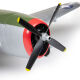 Micro P-47 Thunderbolt BNF Basic with AS3X+ & SAFE Select - 625mm