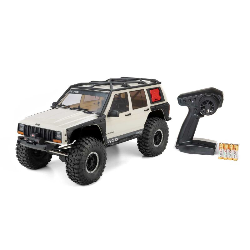 SCX10 III Jeep Cherokee XJ 4X4 RTR Rock Crawler weiß - 1:10