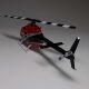 Blade Bell 206 Jet Ranger 235 CP BNF Basic with AS3X & SAFE - 555mm
