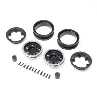 Horizon Hobby - Axial 1.9 KMC Mesa Beadlock Wheels Black...